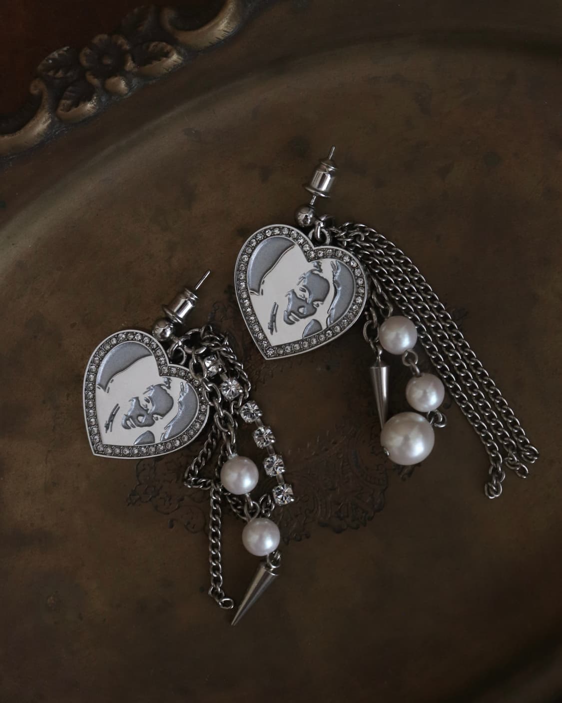 [Hysteric Glamour] Pearl Stud Earrings 상품이미지1