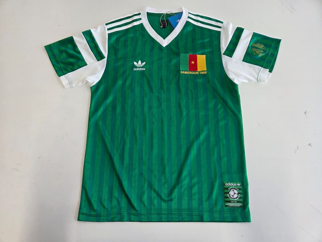 아디다스 카메룬 저지 1990 월드컵 그린 S 상품이미지1