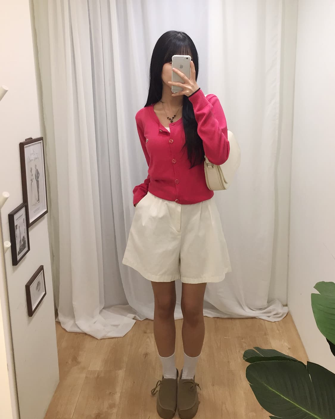 Women Lacoste Knit Cardigan 95 상품이미지1