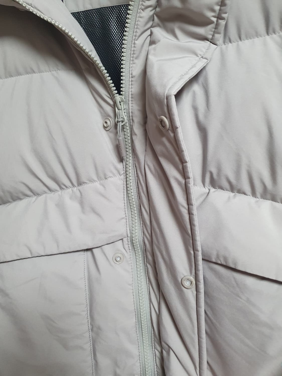 택포가 코드그라피 패딩 유틸리티 덕다운 숏패딩 S 상품이미지5