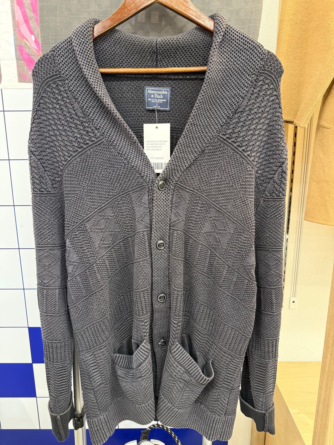 아베크롬비 니트 가디건 상품이미지1