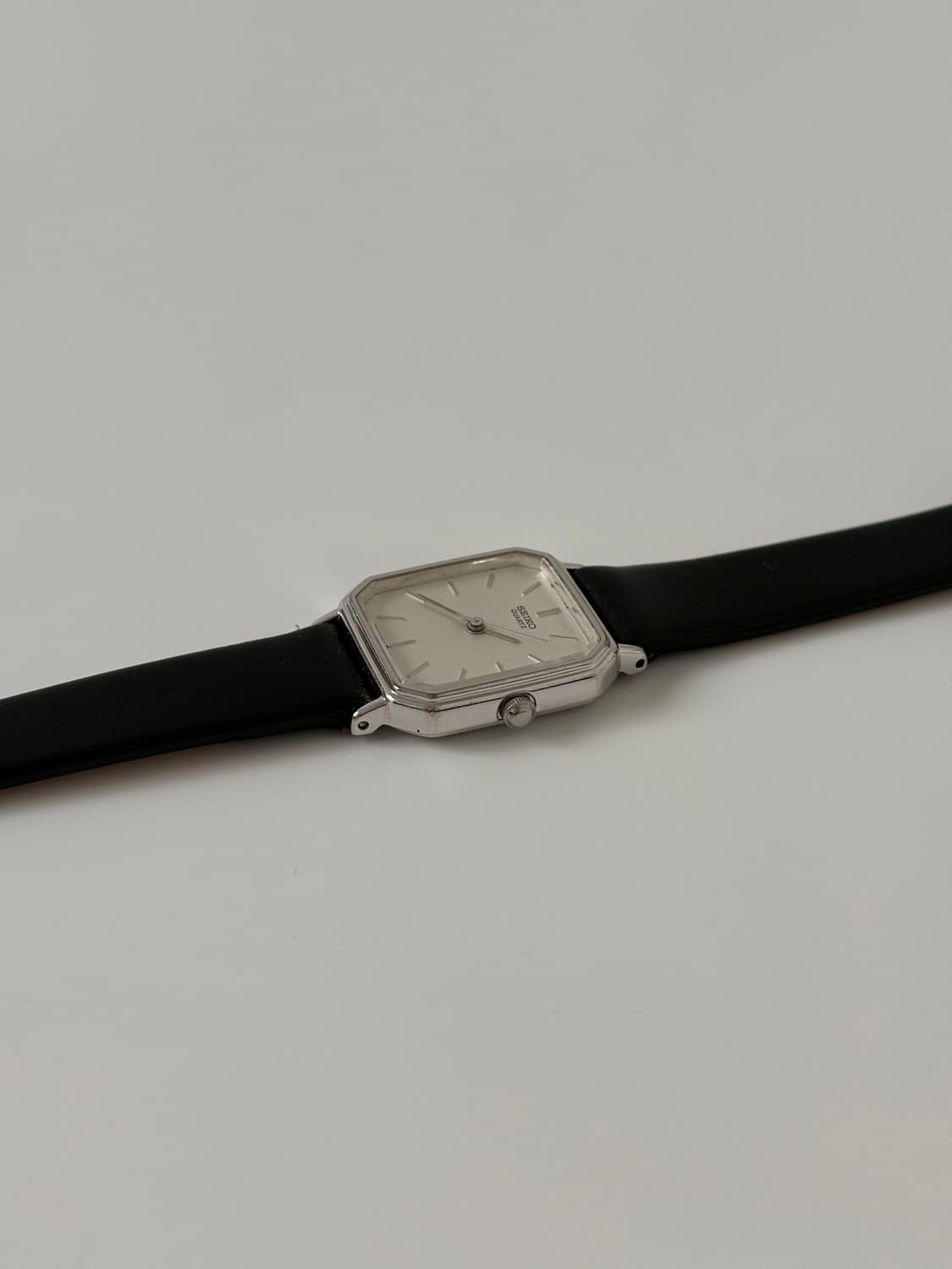 1980s Silver Square Ladies Quartz  상품이미지6