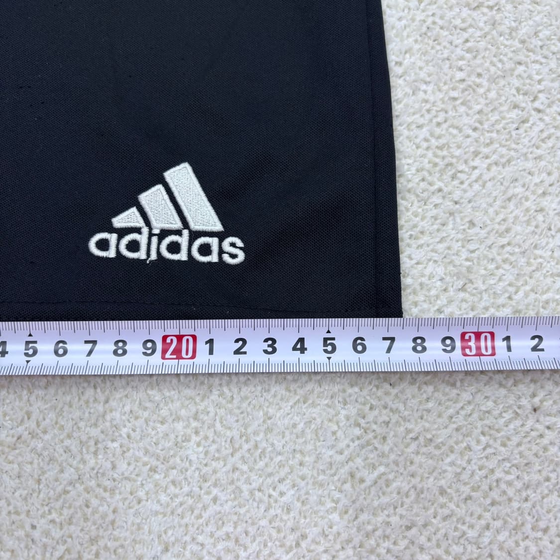 L 아디다스 블랙 트레이닝 반바지 0325E 상품이미지9