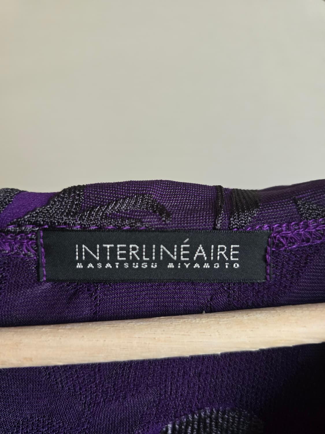 INTERLINEAIRE 자수 재킷 (Masatsugu Miyamoto) 상품이미지6