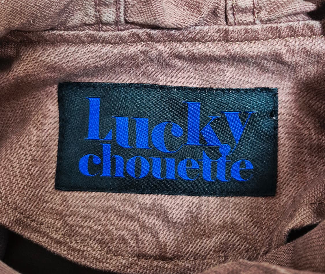 (새상품급) 럭키슈에뜨 핑크 트러커 자켓 상품이미지3