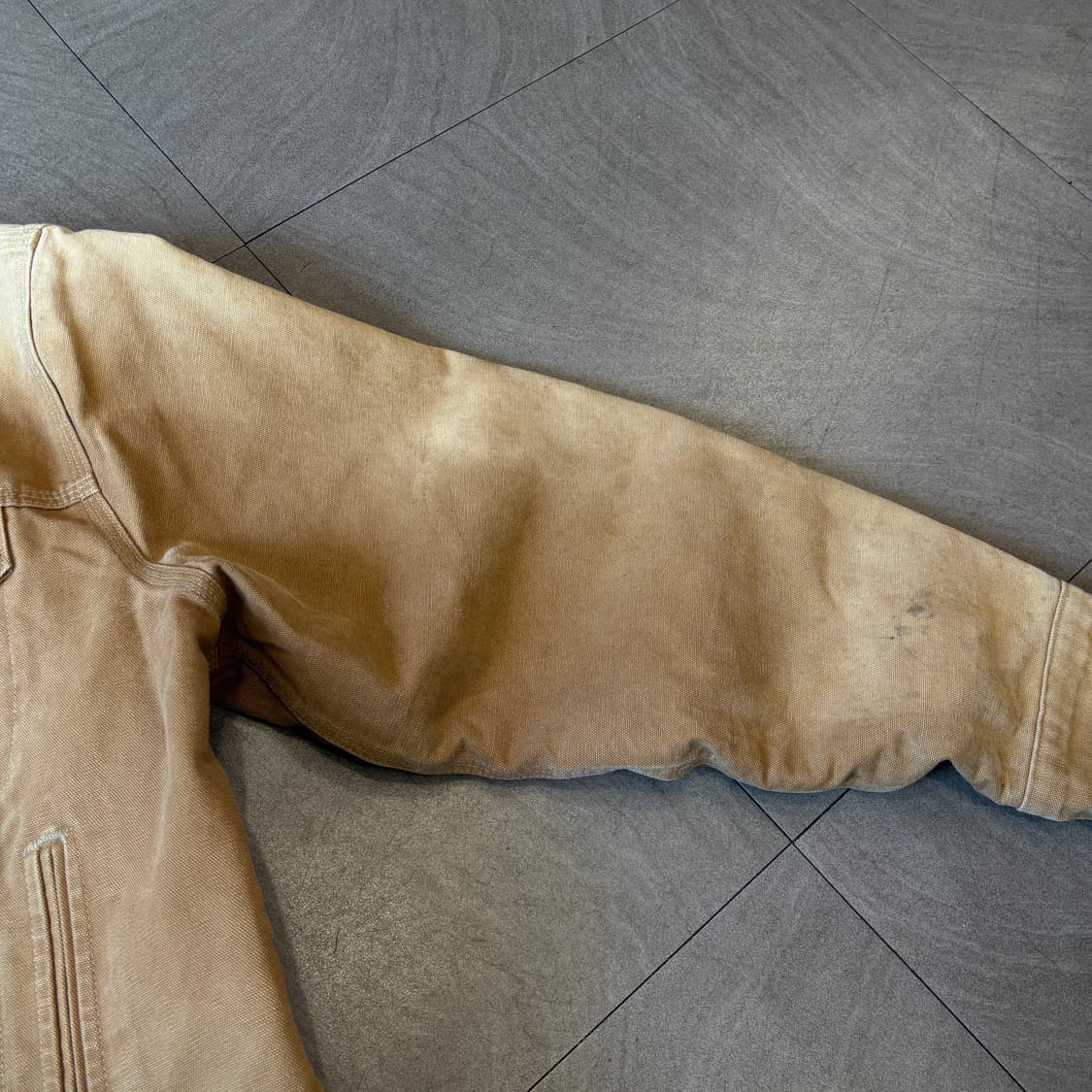 칼하트 정품 브라운 진 트러커 자켓 상품이미지7