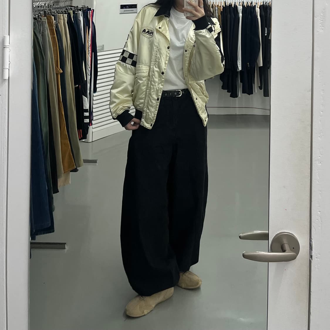 PIAA 레이싱 자켓 빈티지 봄버 상품이미지4