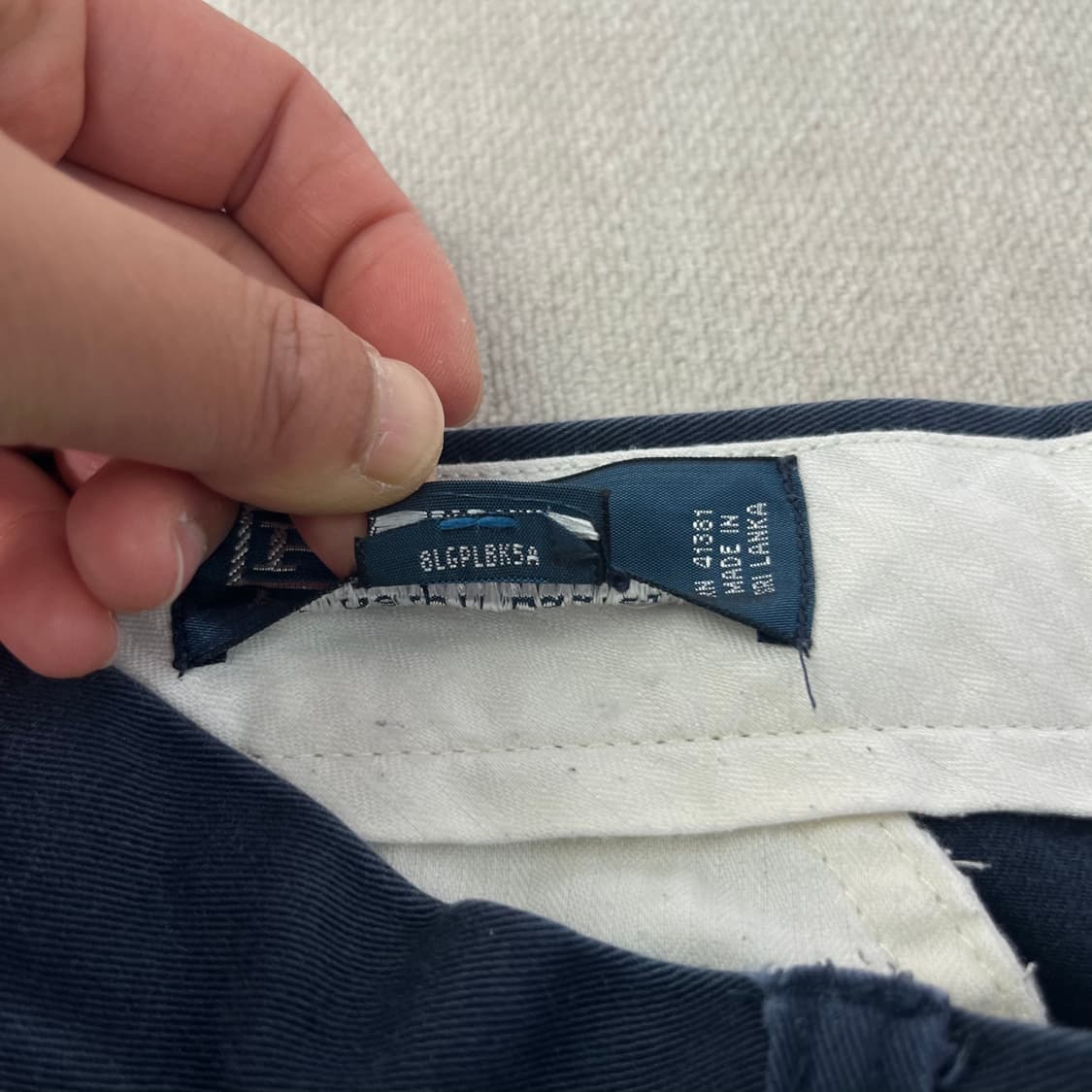 33 폴로랄프로렌 네이비 치노팬츠  상품이미지5