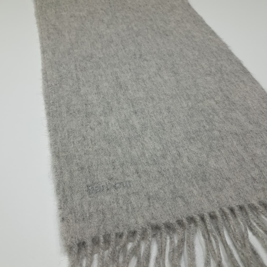 MX586 바버 울 아이스그레이 머플러 목도리 상품이미지4