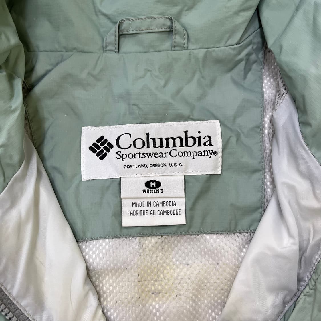 M 컬럼비아 여성 바람막이 자켓 0331M 상품이미지2