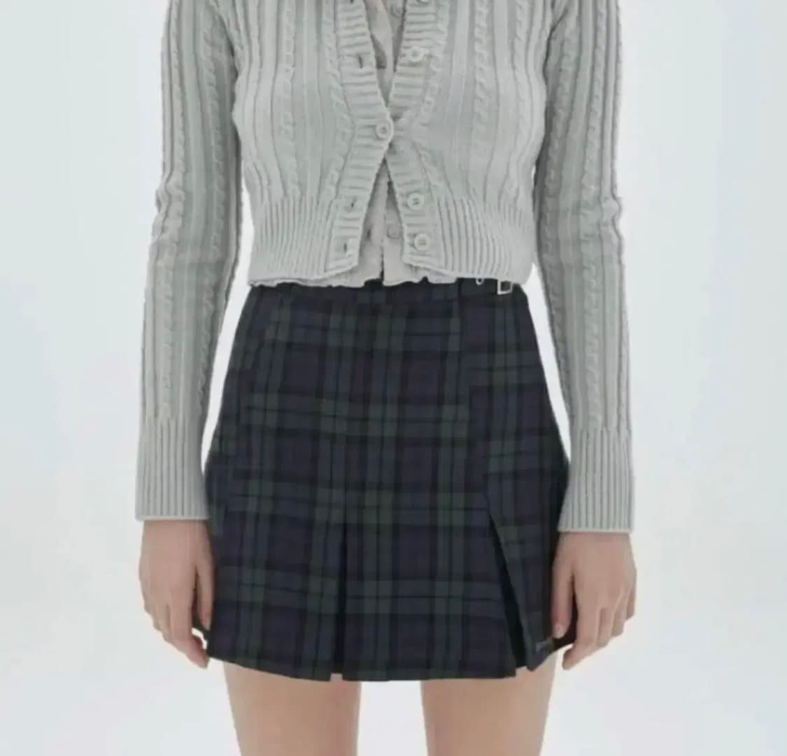 스푸닝(현 글로니) pin strip skirt 스트라이프 스커트 상품이미지1