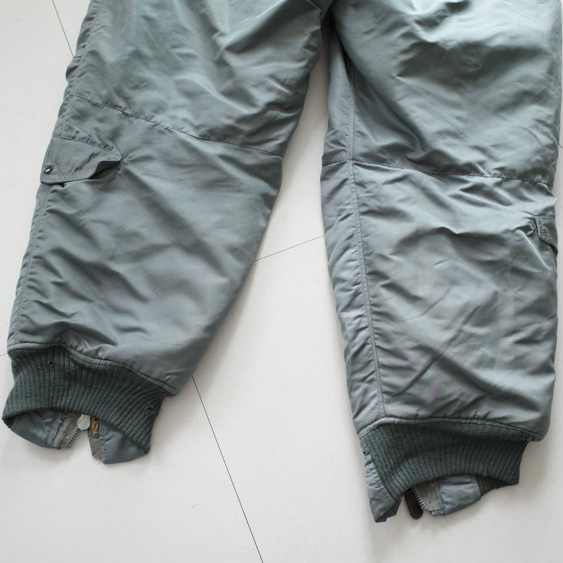 50s 미공군 오리지널 A-11D 플라잉 트라우저 32 크라운지퍼 상품이미지10