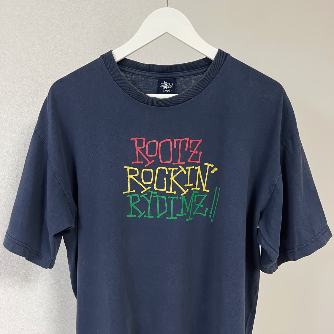 스투시 2000s ROOTZ ROCKIN RYDIMZ 레게 티셔츠 상품이미지3