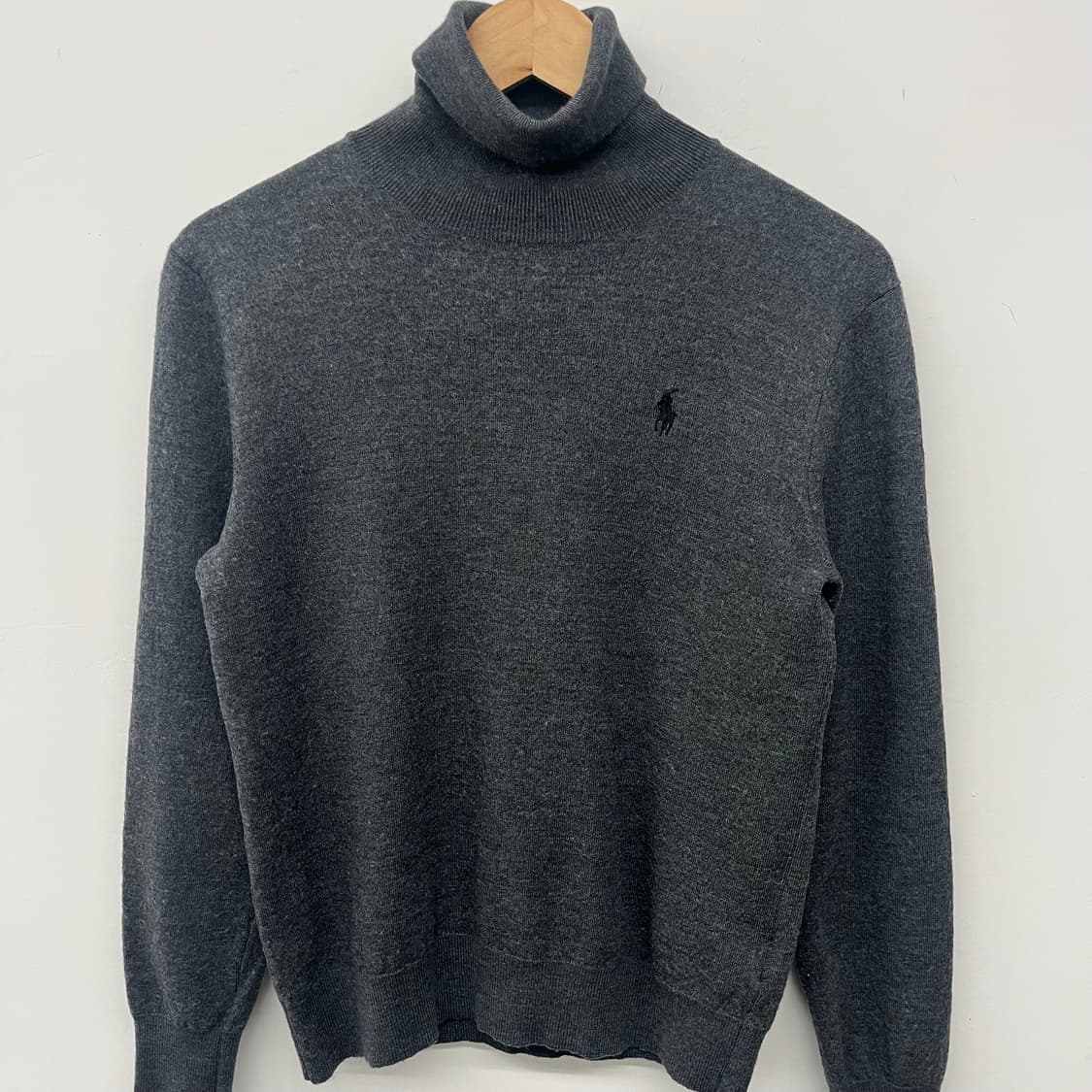 폴로 랄프로렌 차콜 터틀넥 니트 여/M 상품이미지2