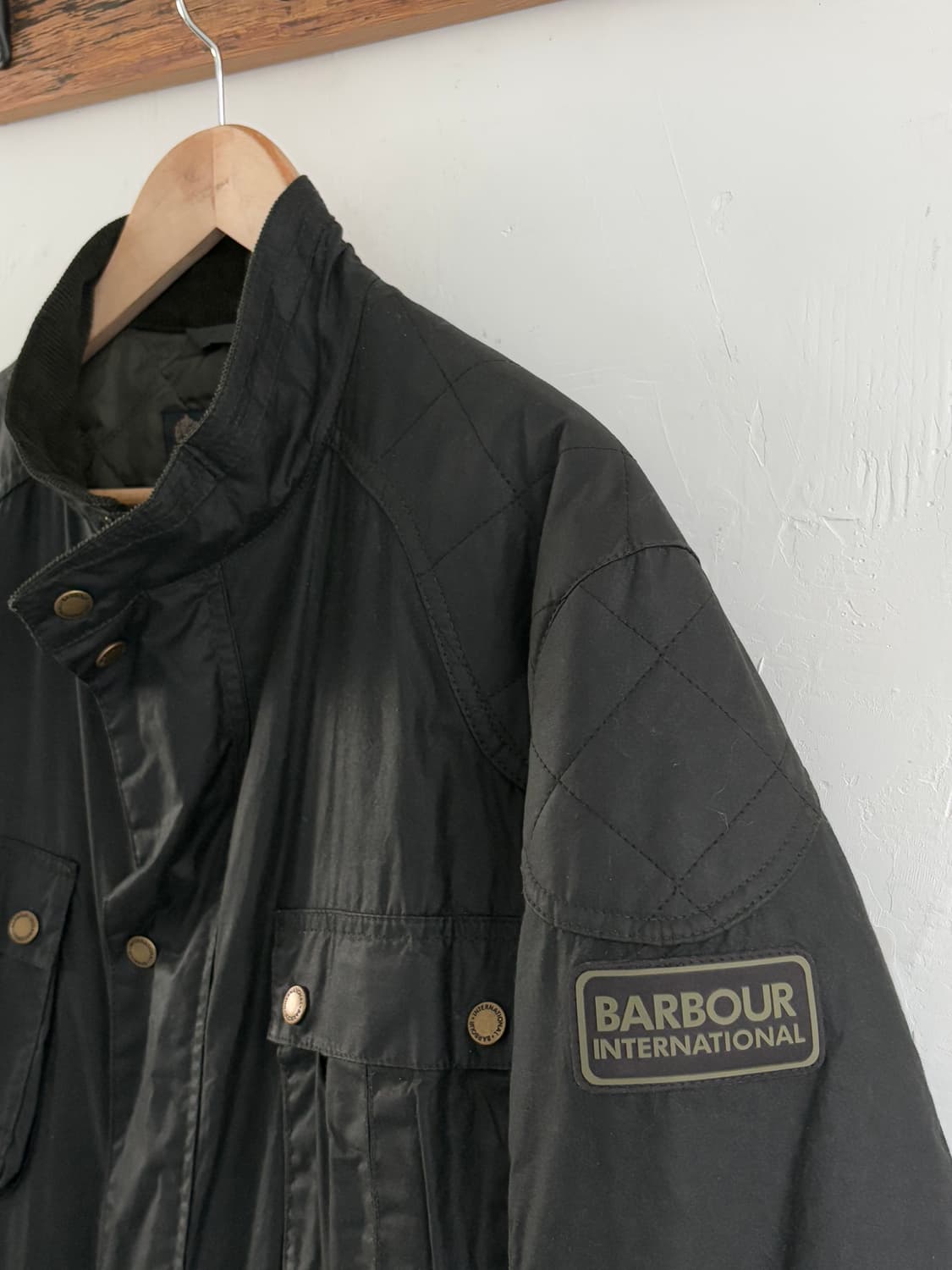 BARBOUR 바버 넥코듀로이 왁스자켓 상품이미지3