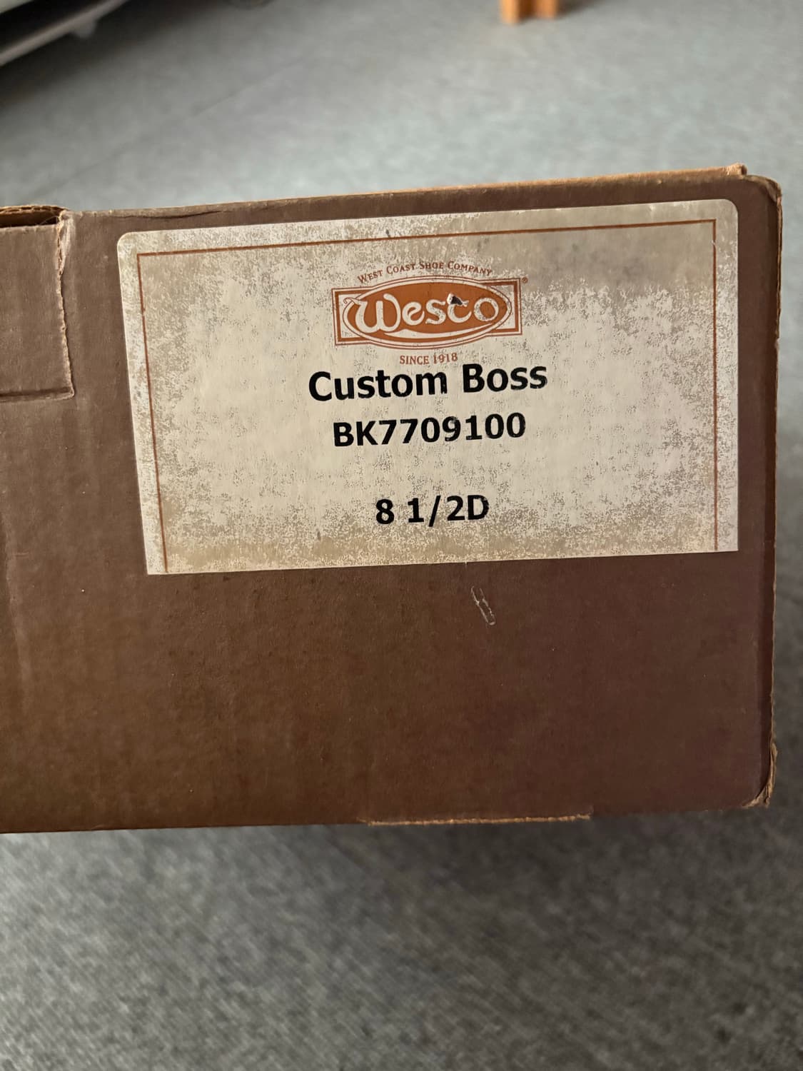 [265] 웨스코 보스 러프아웃블랙 엔지니어부츠 상품이미지3