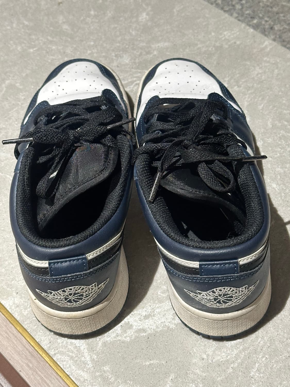 (GS) 조던 1 로우 아머리 네이비 상품이미지7