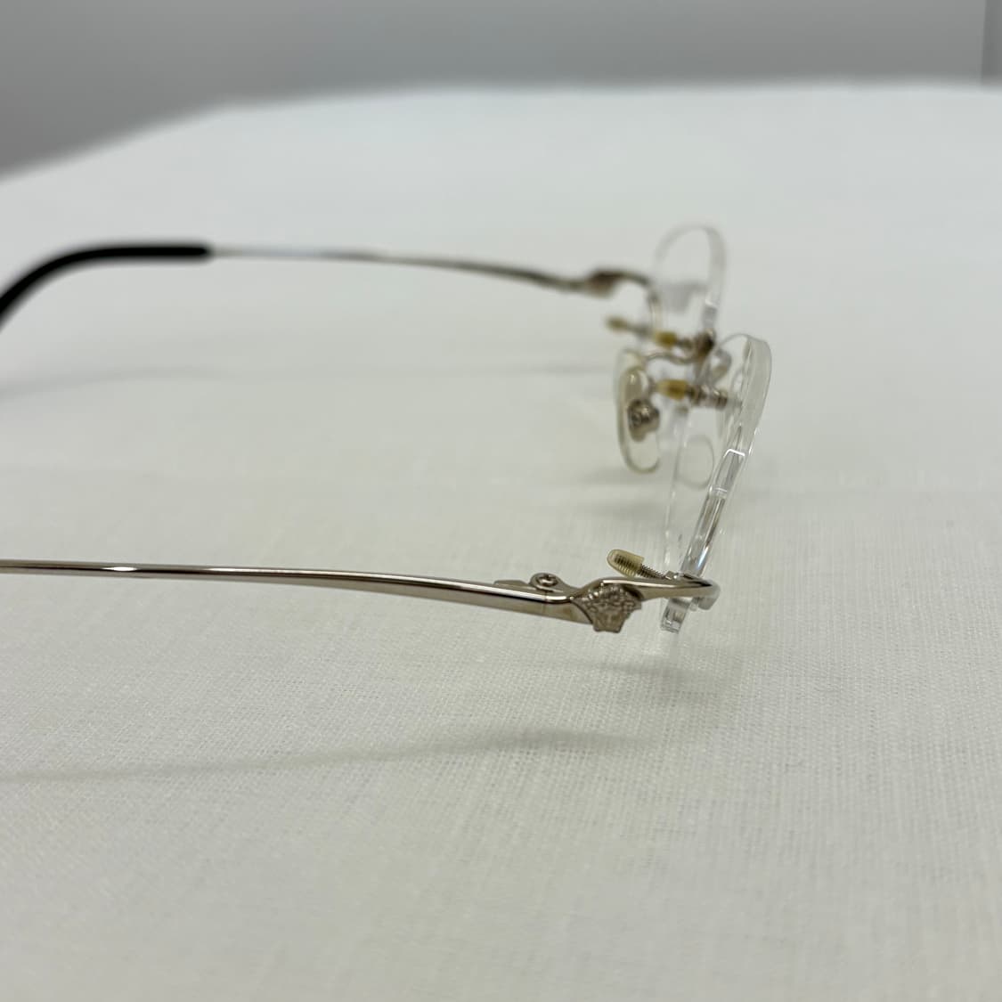 VERSACE 베르사체 실버 무테 안경 상품이미지5