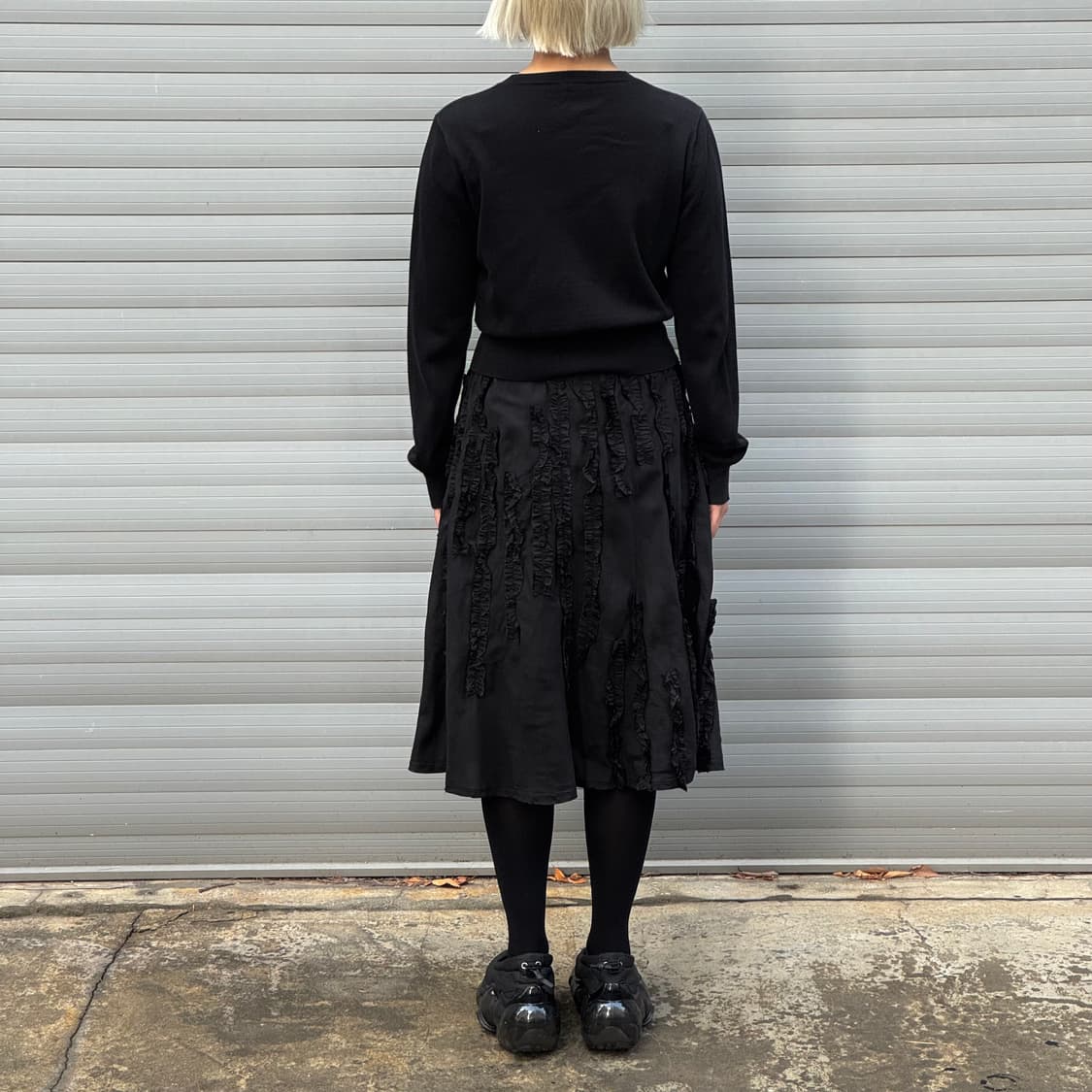 Ruffle Black Skirt 상품이미지9