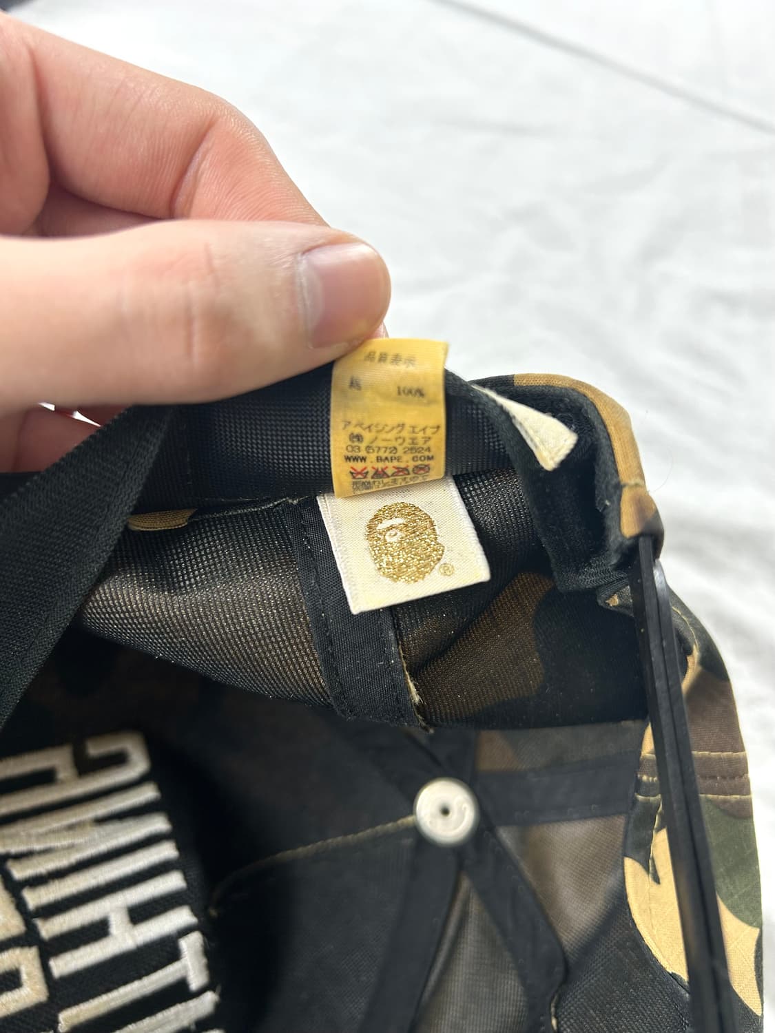 베이프 퍼스트 카모 OG 캡 상품이미지5