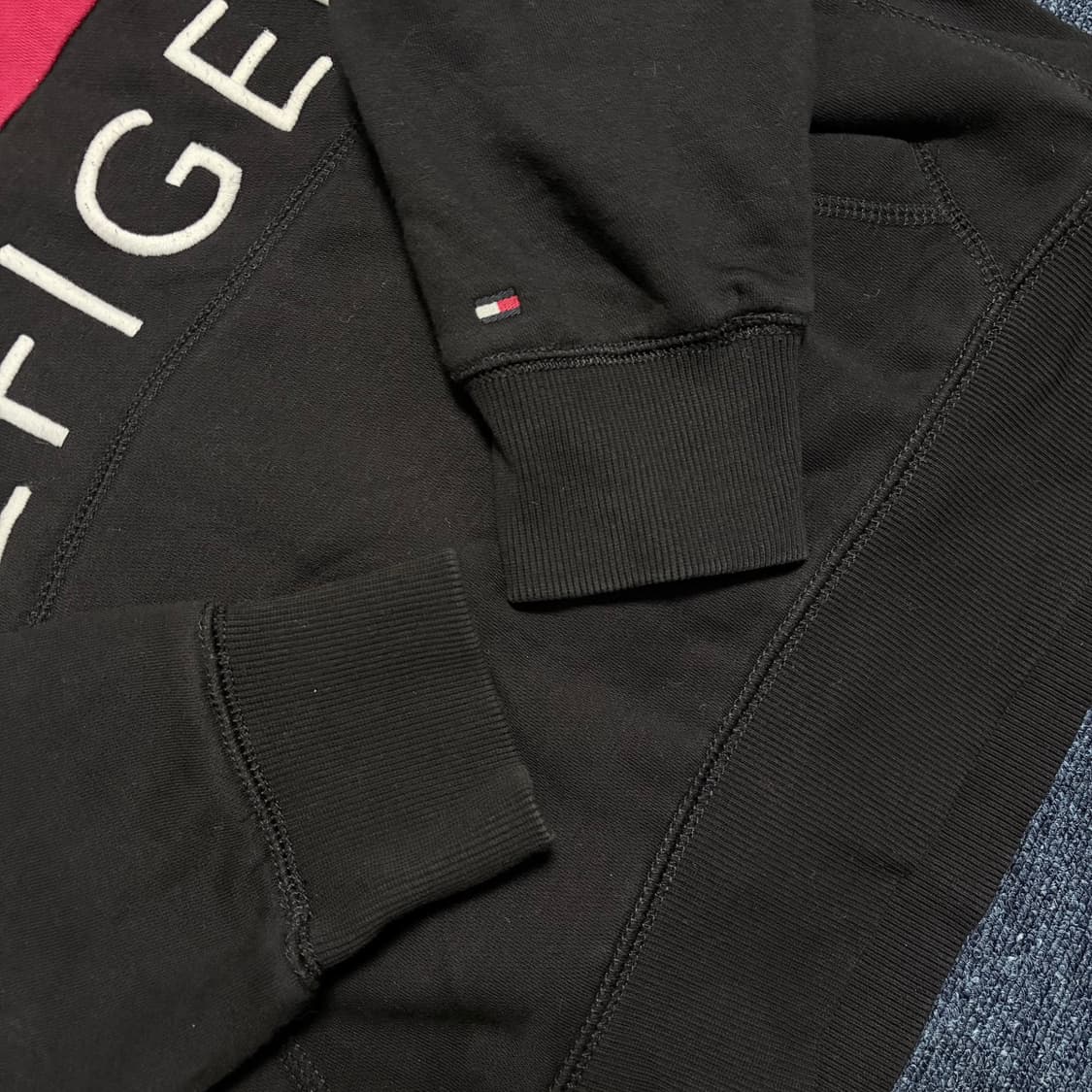 타미힐피거 토미 로고 기모 후드티 상품이미지2