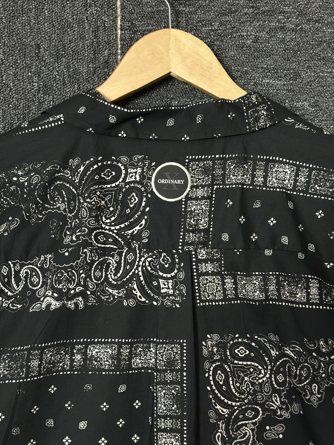 X:ORDINARY 반다나 패턴 반팔 셔츠 52 상품이미지5