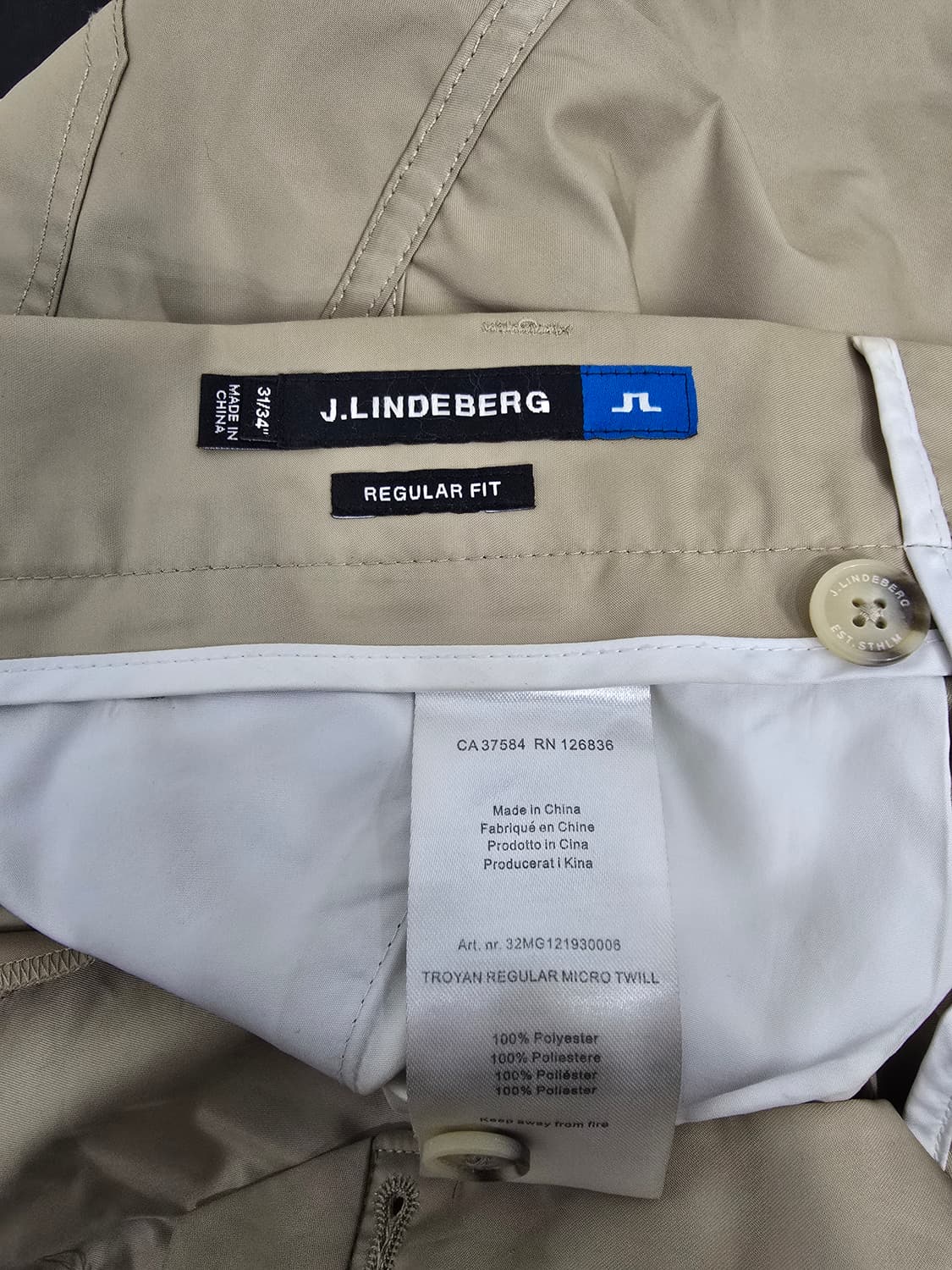 제이린드버그 남성용 골프 팬츠 상품이미지4