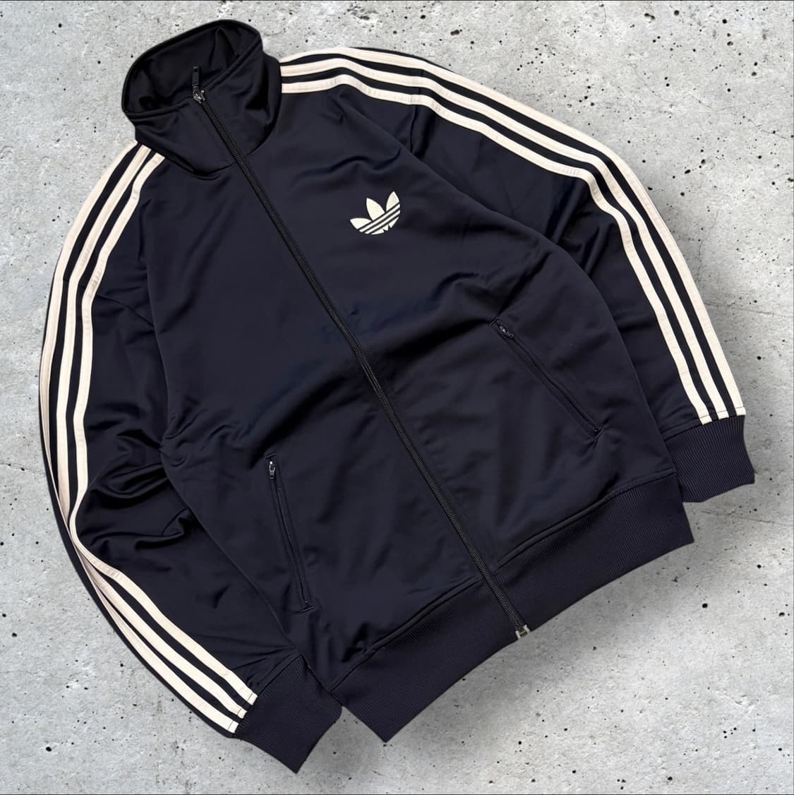 [95] 13s 아디다스 파이어버드 삼선 트랙탑 네이비 C301 상품이미지1