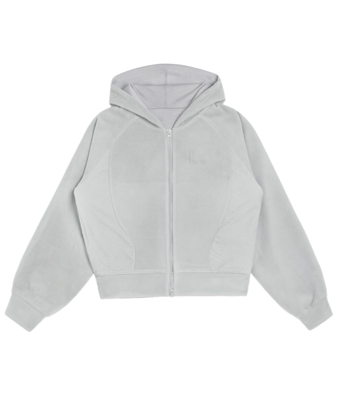 오호스 리버시블 후드집업  i:e Gel Hoodie Light Grey 상품이미지2