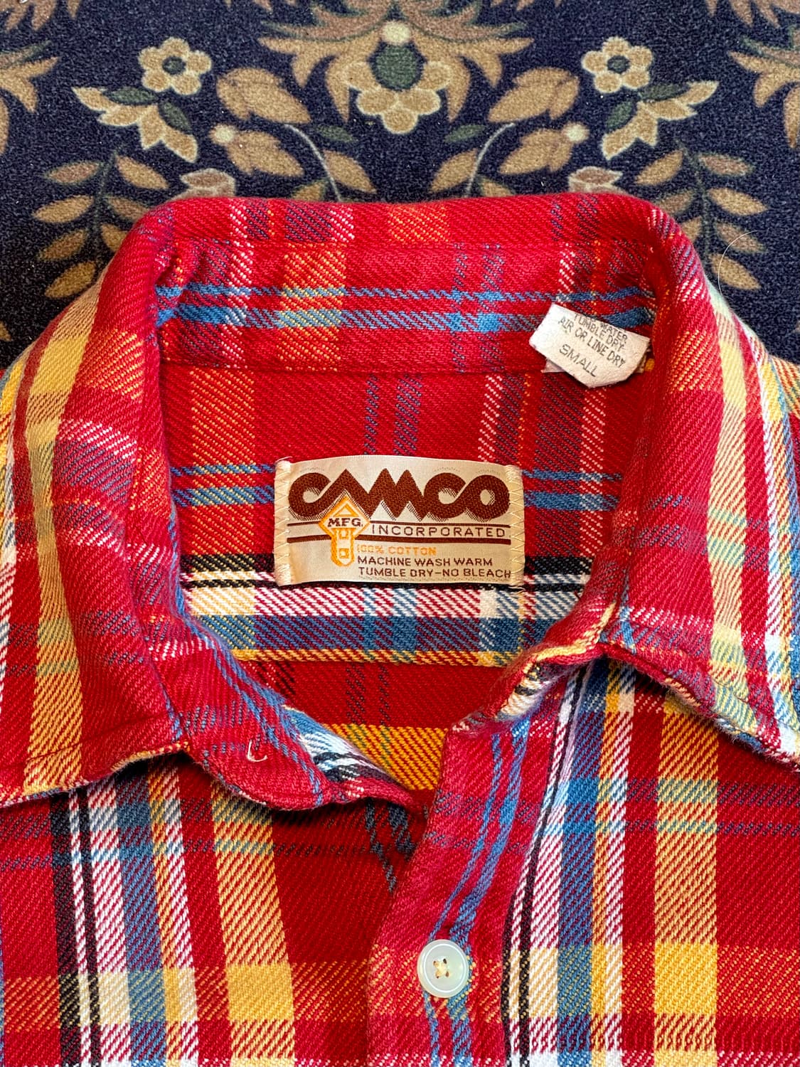 Camco 헤비 플란넬 워크셔츠 상품이미지2