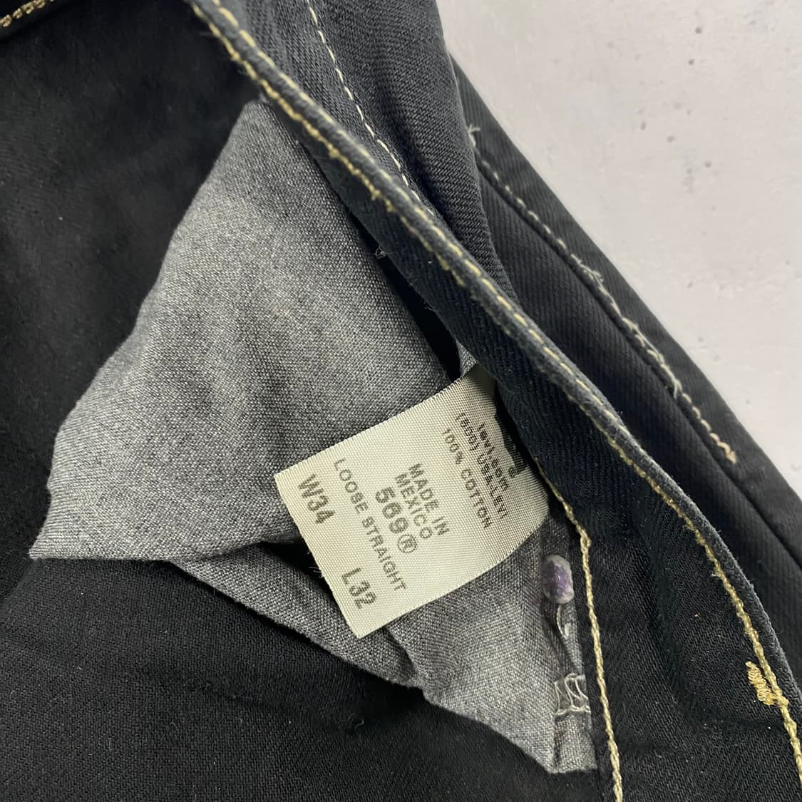 리바이스 569 루즈 스트레이트 데님 진 (34) 상품이미지10