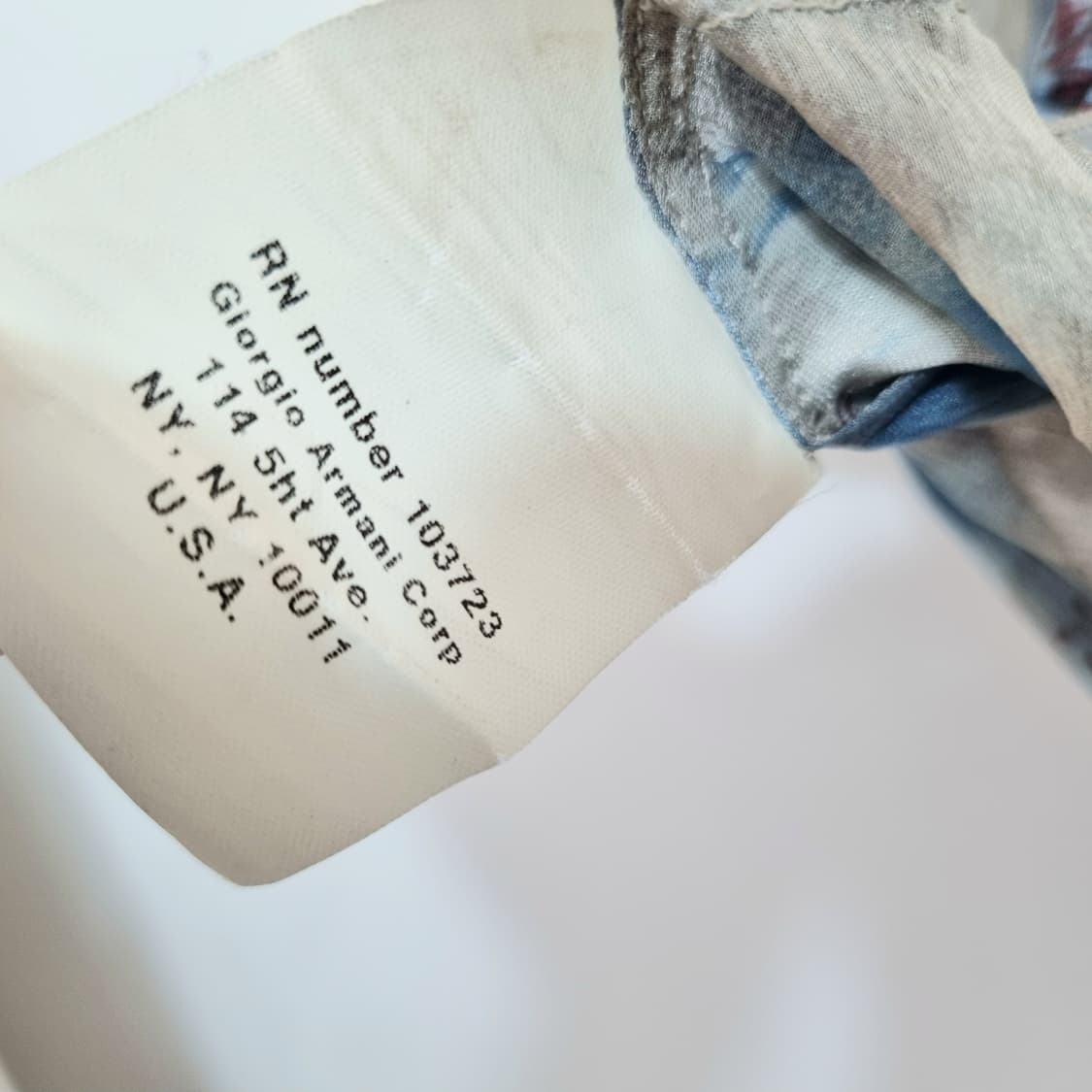 조르지오알마니 정품 실크블라우스 55사이즈 상품이미지5