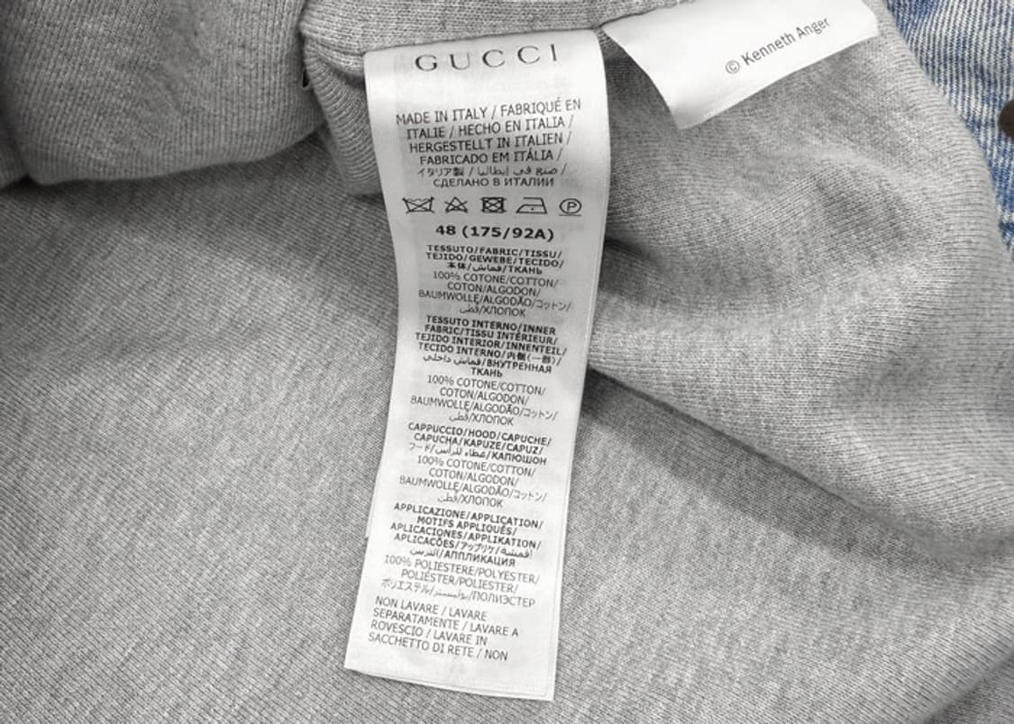 구찌 할리우드 바빌론 데님 후드 베스트 상품이미지9