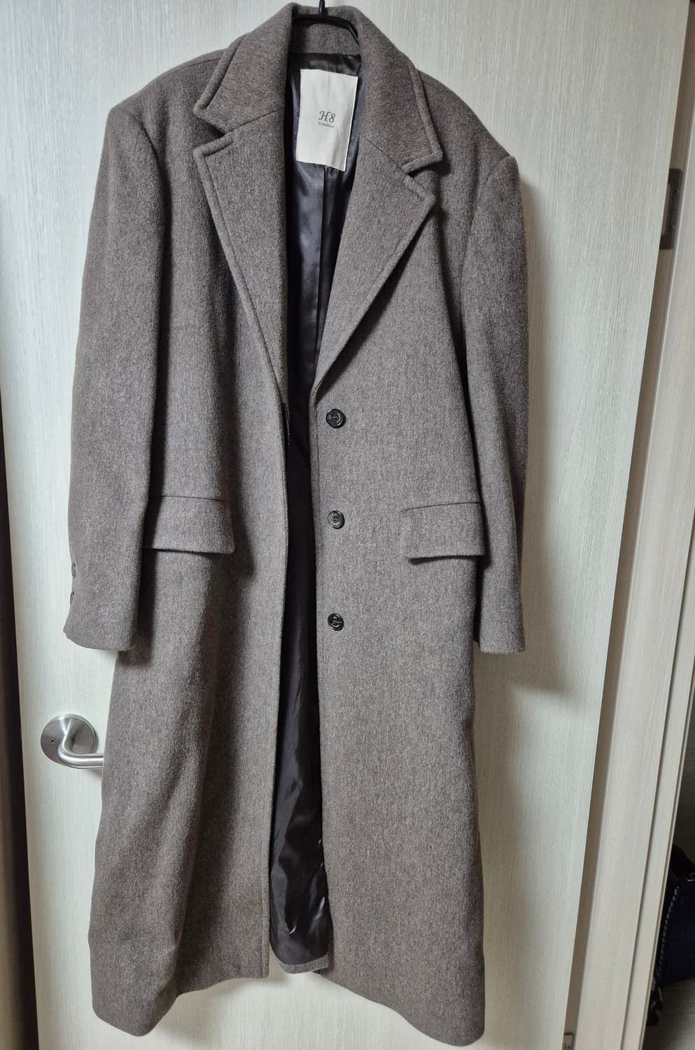 H8  에이치에이트 캐시미어 롱코트 어나더 코트 상품이미지4