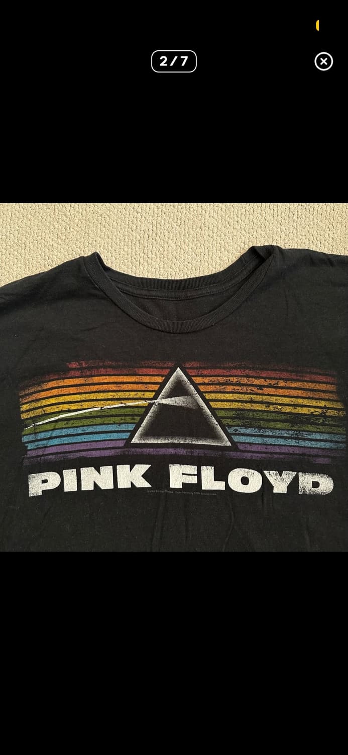 2012 Pink Floyd 핑크 플로이드 그래픽 티셔츠 L 상품이미지2