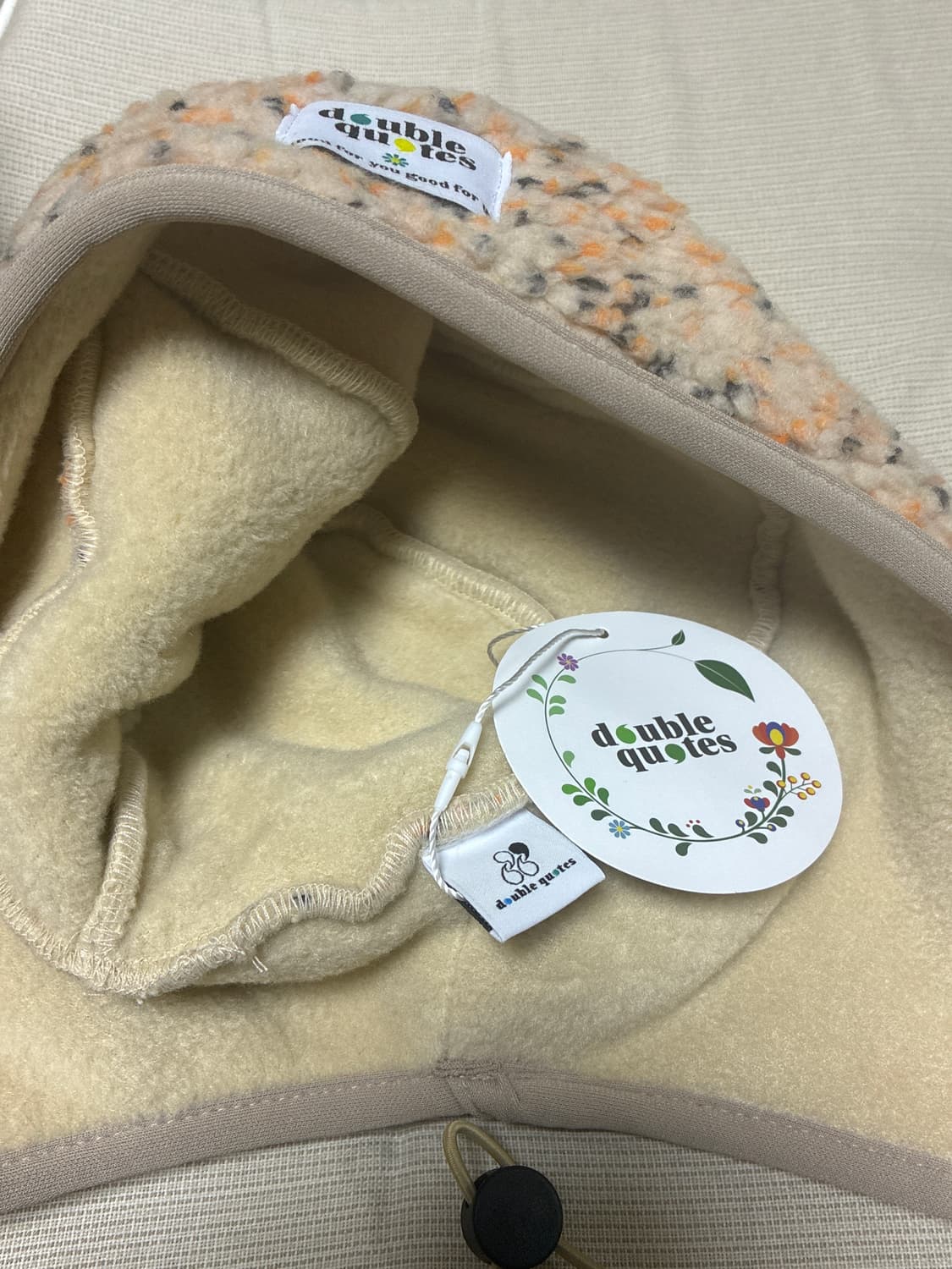 더블쿼츠 모자 상품이미지3