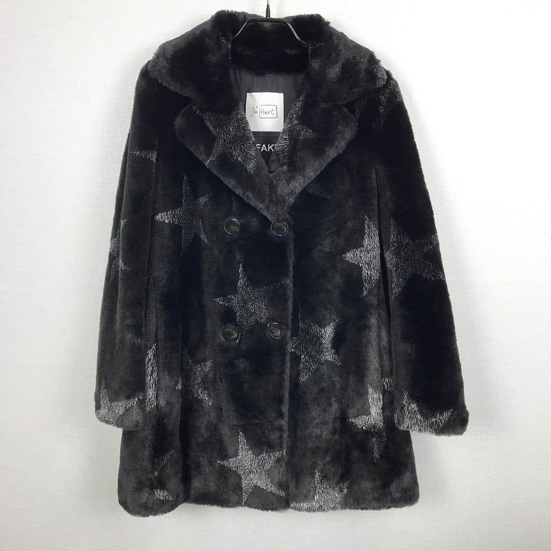 디하트 De'Hart 페이크퍼 하프 코트 여성38 상품이미지1