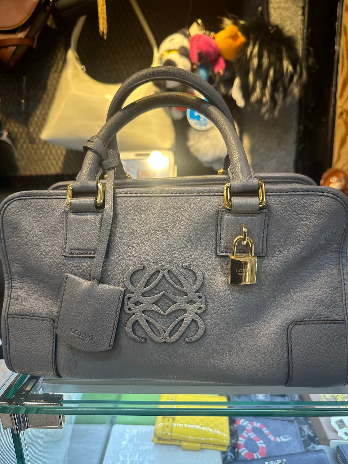 로에베 아마조나 그레이 가방 상품이미지1