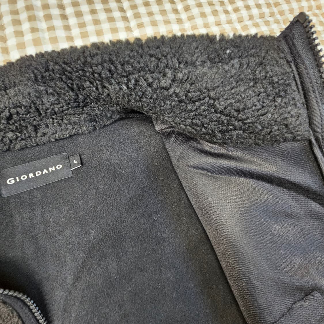 지오다노 플리츠 오버핏 집업자켓 남자100~105 상품이미지6