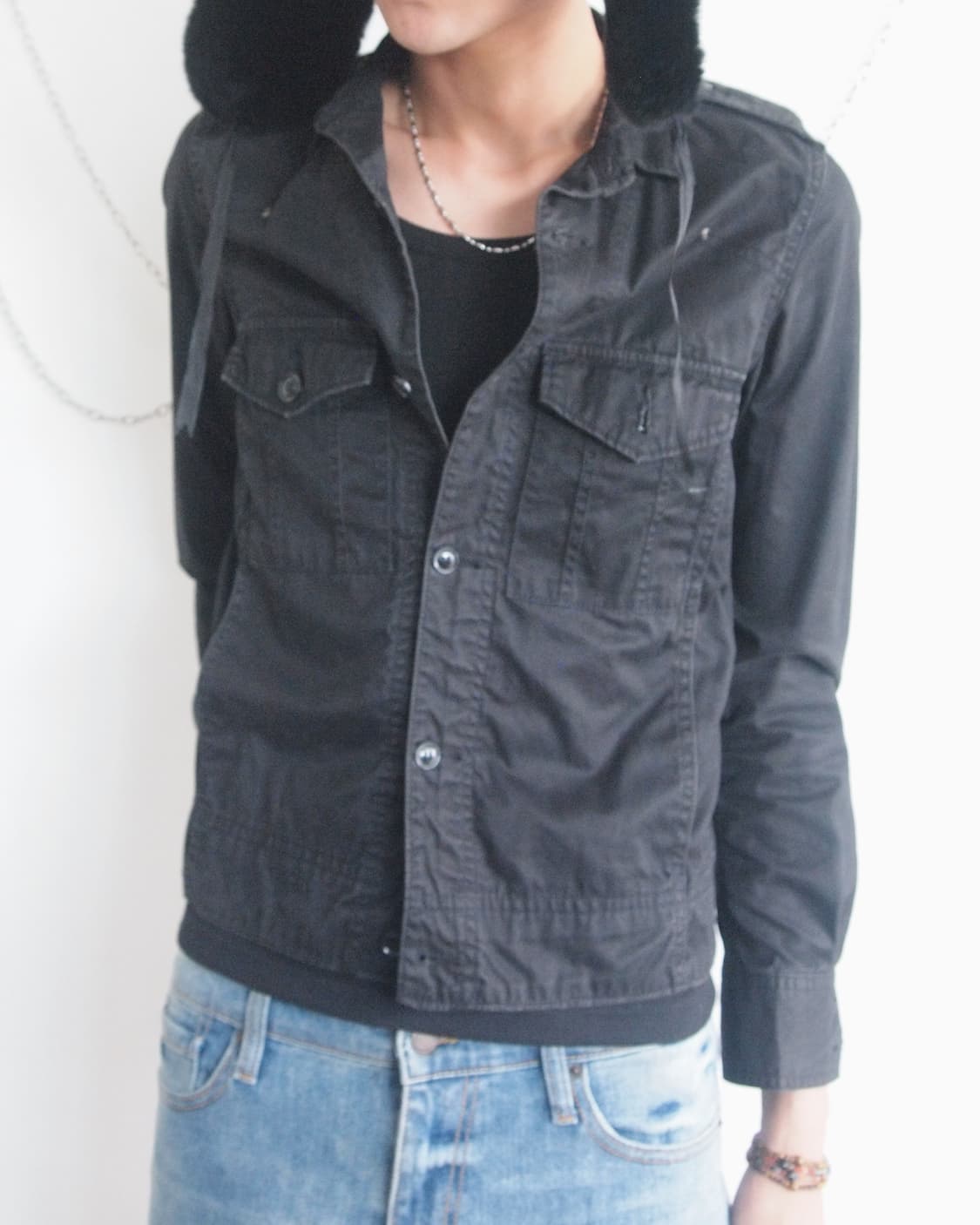 ego tripping jpn 밀리터리 견장 셔츠 상품이미지1