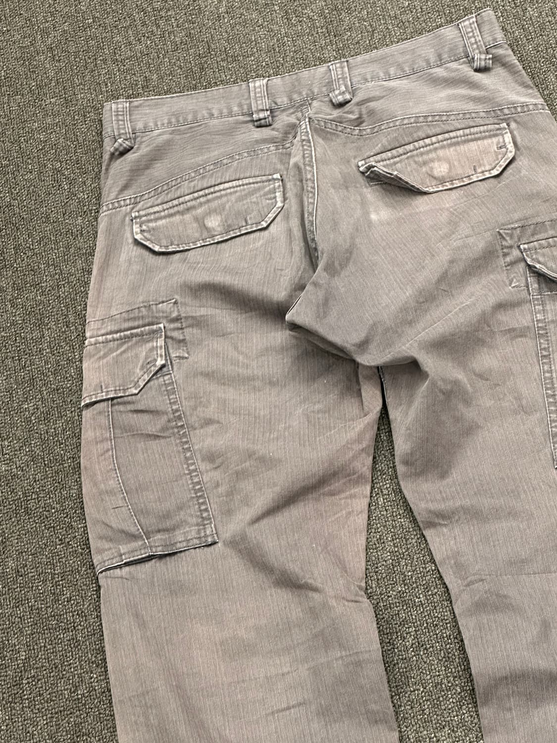 M)Japanese vintage 여성 브라운 카고 팬츠 상품이미지8