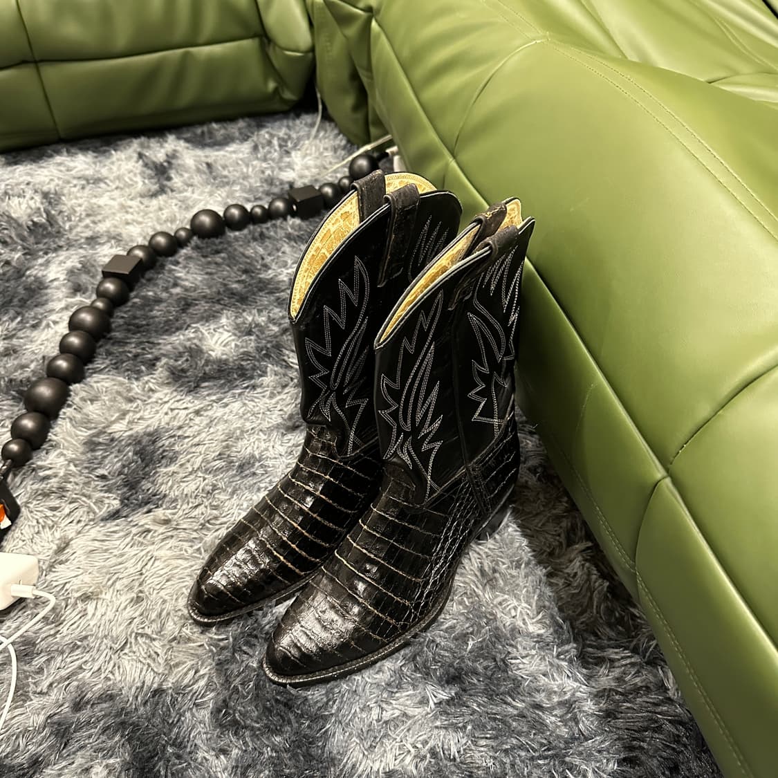 악어가죽 웨스턴 부츠  상품이미지1