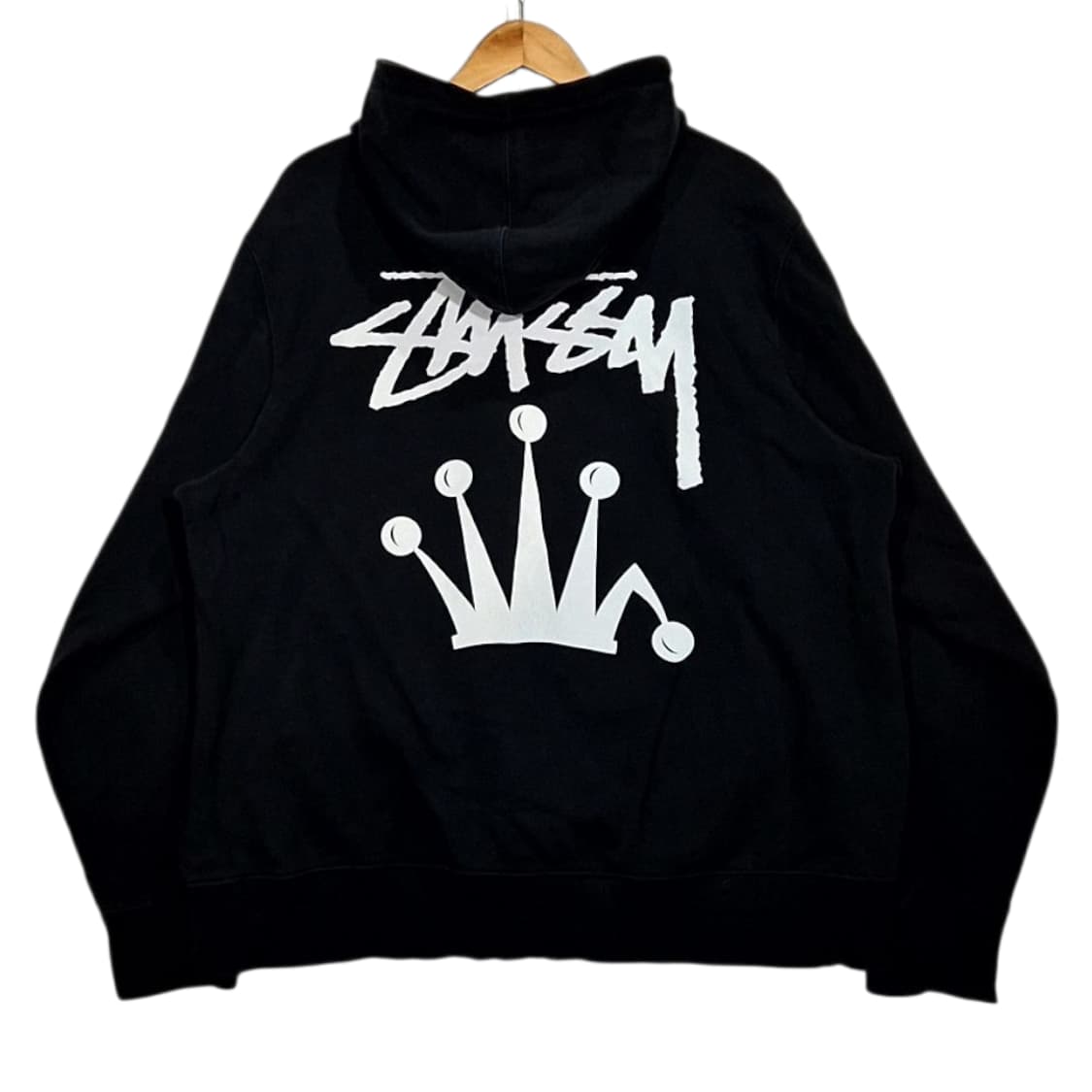 Stussy 스투시 크라운 로고 후드티 상품이미지1