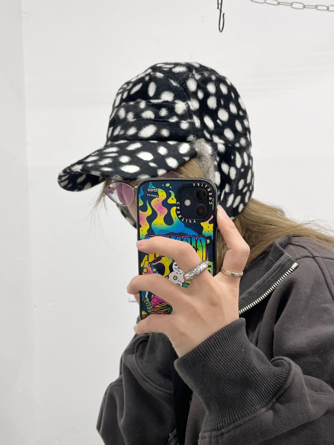 도트 니혼진 2way 트루퍼햇 상품이미지3