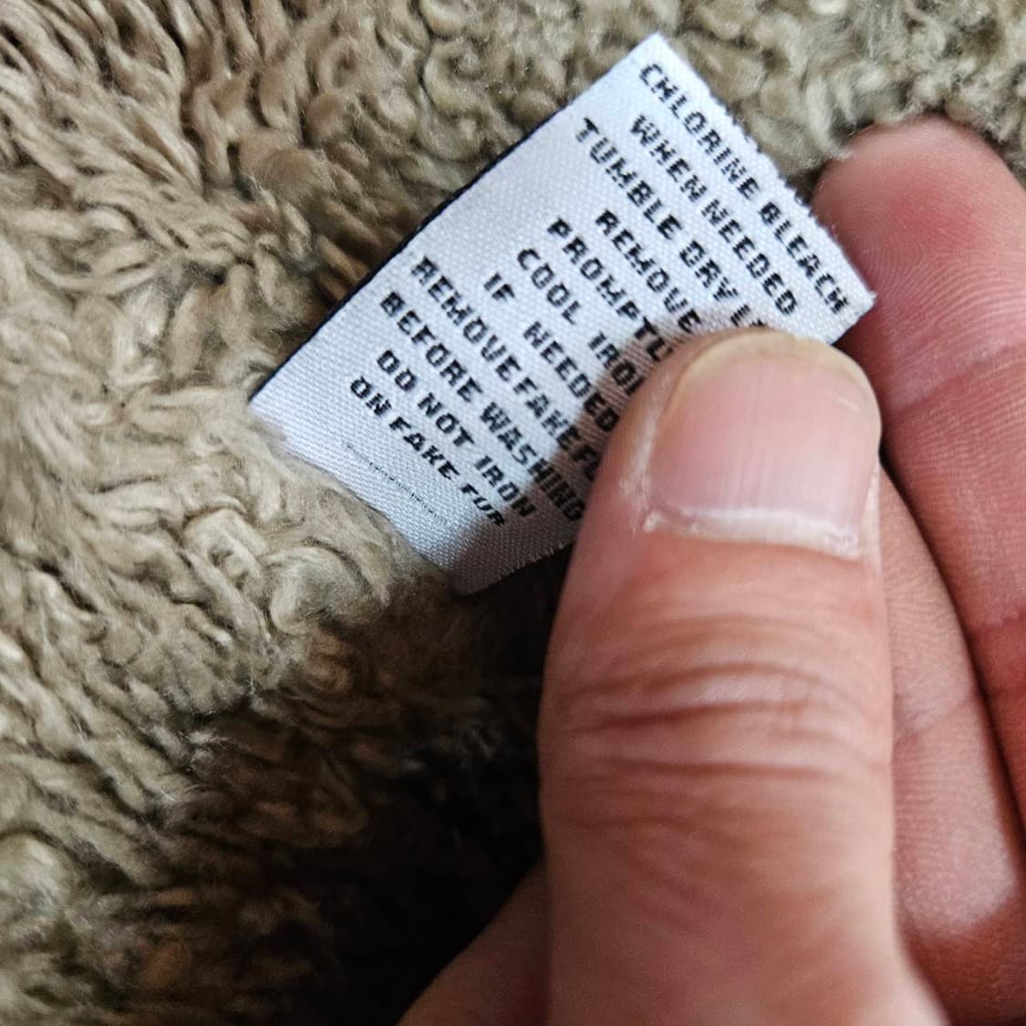 HALEMAND 양털 흑청 데님 자켓
L size 상품이미지7