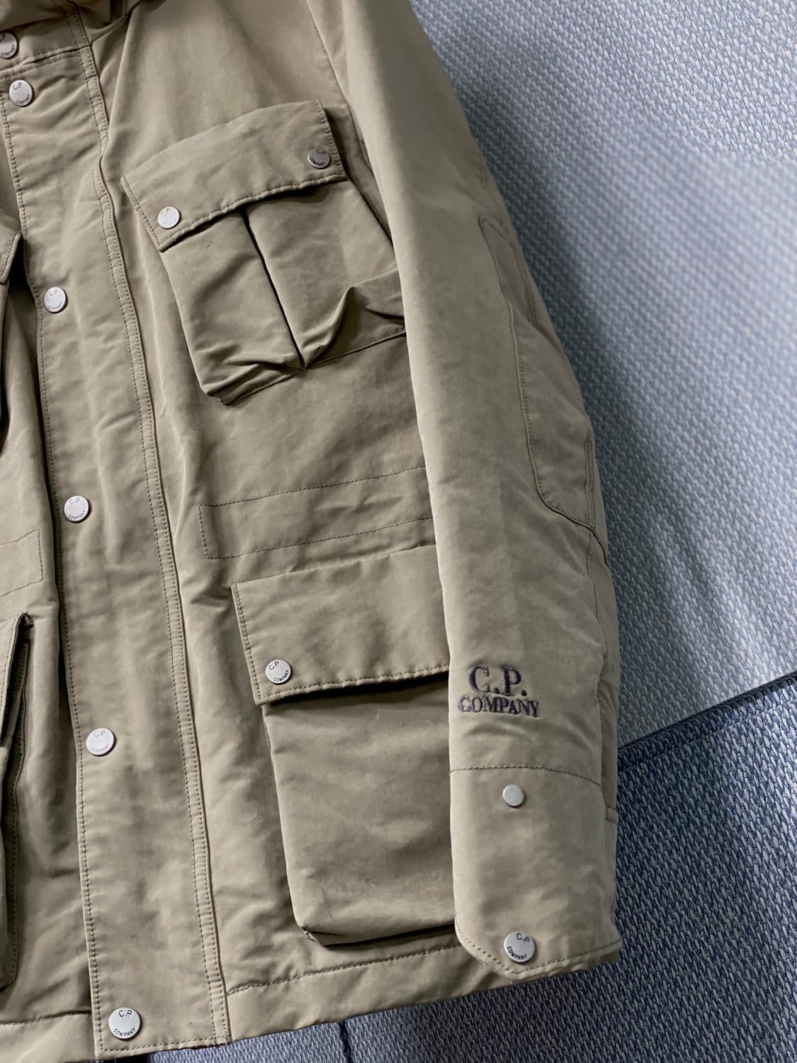 (특A급) C.P. 컴퍼니 밀레밀리아 고글 후드 사파리 자켓 105 상품이미지6