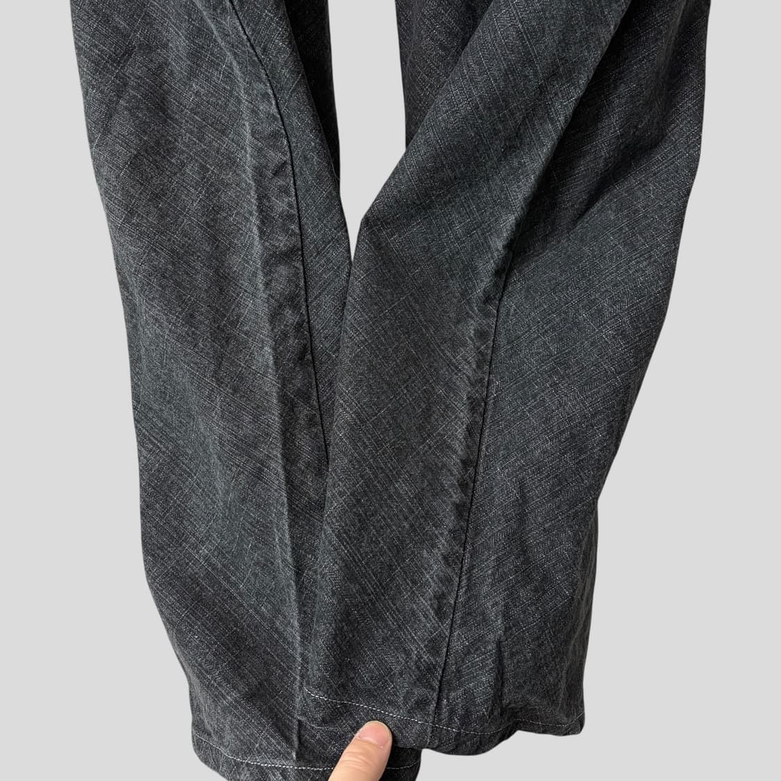 (36)칼카니 블랙 데님 팬츠 상품이미지6