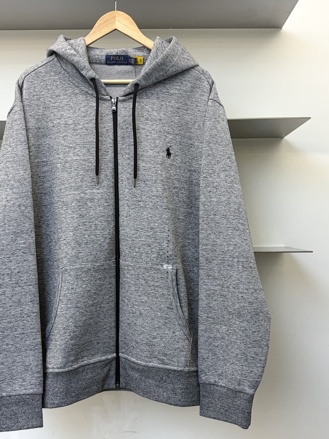 폴로랄프로렌 큐알 라벨 베이직 포니 후드집업 상품이미지2