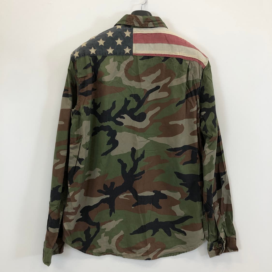 폴로 데님앤서플라이 성조기 카모 워크셔츠 L 상품이미지3