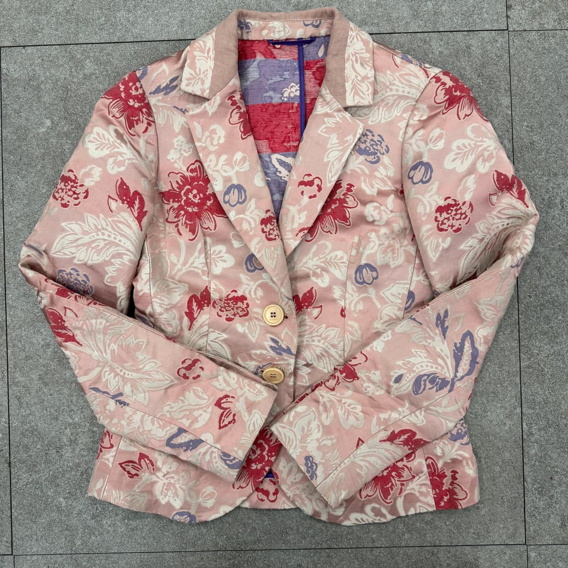 에트로 플라워 패턴 자켓 상품이미지4